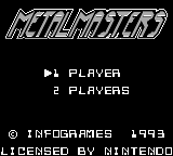 Metal Masters screenshot 4 for GameBoy